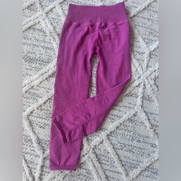 FP Movement by Free People Pants - FP Movement by Free People Fuchsia Good Karma Leggings NWOT M/L